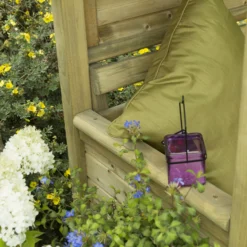 Forest Venetian Corner Arbour, (H)2500mm (W)2330mm (D)1610mm - Assembly Required -Outdoor Garden forest venetian corner arbour h 2500mm w 2330mm d 1610mm assembly required5013053139745 13i