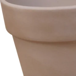 GoodHome Arara Terracotta Cement & Terracotta Round Plant Pot (Dia)10.9cm -Outdoor Garden goodhome arara terracotta cement terracotta round plant pot dia 10 9cm3663602441335 37c