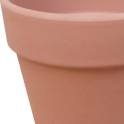 GoodHome Arara Terracotta Cement & Terracotta Round Plant Pot (Dia)10.9cm -Outdoor Garden goodhome arara terracotta cement terracotta round plant pot dia 10 9cm3663602441335 38c