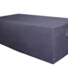GoodHome Hamilton Steel Grey Rectangular Dining Table Cover 222cm(L) 75cm(H) 102cm(W) 2 GoodHome Hamilton Steel Grey Rectangular Dining Table Cover 222cm(L) 75cm(H) 102cm(W) -Outdoor Garden goodhome hamilton steel grey rectangular dining table cover 222cm l 75cm h 102cm w 5059340354859 01c