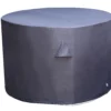GoodHome Hamilton Steel Grey Round Dining Table Cover 78cm(H) 123cm(Dia) 1 GoodHome Hamilton Steel Grey Round Dining Table Cover 78cm(H) 123cm(Dia) -Outdoor Garden goodhome hamilton steel grey round dining table cover 78cm h 123cm dia 5059340354866 01c