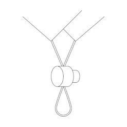 GoodHome Hamilton Steel Grey Round Dining Table Cover 78cm(H) 123cm(Dia) -Outdoor Garden goodhome hamilton steel grey round dining table cover 78cm h 123cm dia 5059340354866 02t