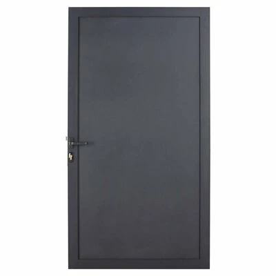 GoodHome Neva Aluminium Gate, (H)1.72m (W)0.93m 3 GoodHome Neva Aluminium Gate, (H)1.72m (W)0.93m