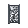 GoodHome Neva Aluminium Leaf Gate, (H)1.7m (W)0.93m 1 GoodHome Neva Aluminium Leaf Gate, (H)1.7m (W)0.93m -Outdoor Garden goodhome neva aluminium leaf gate h 1 7m w 0 93m3663602759898 02c