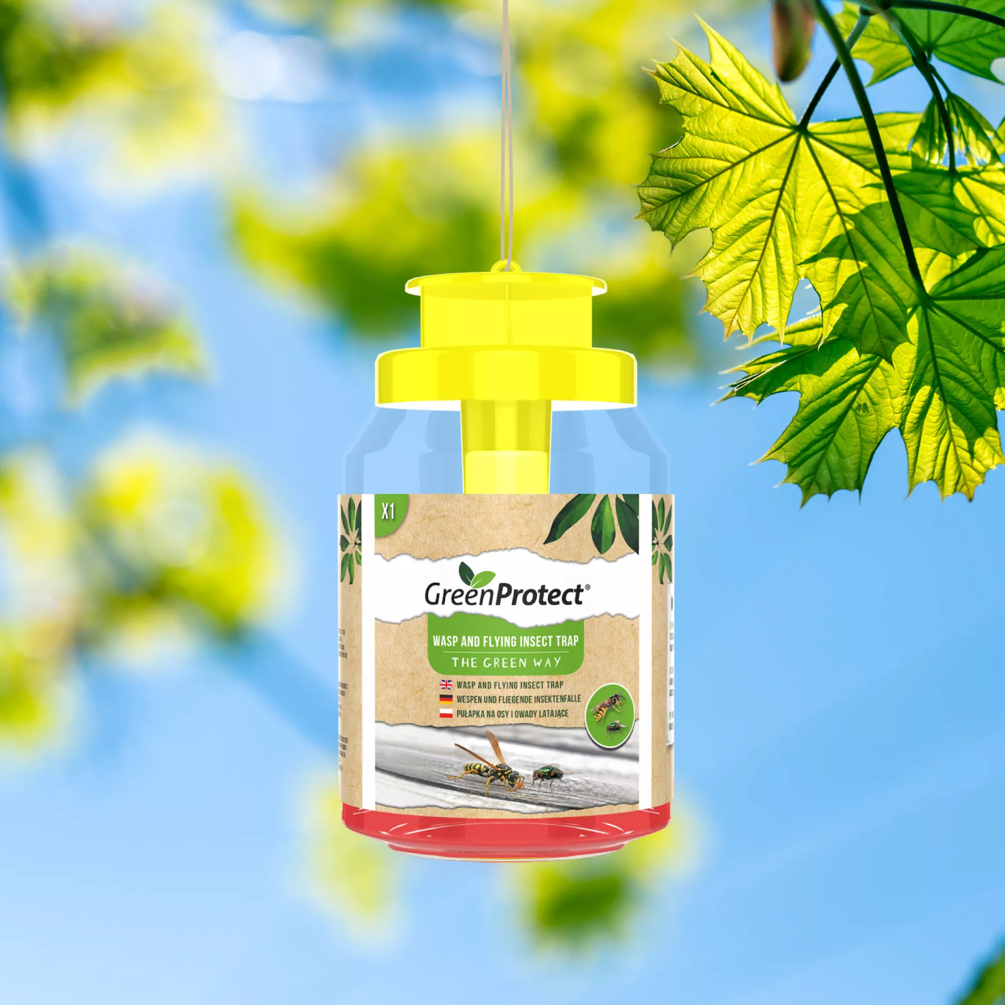 Green Protect Wasp Trap 4 Green Protect Wasp Trap - Image 2