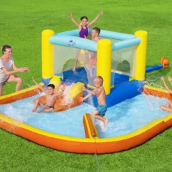 H2O Multicolour Beach Bounce Water Park 11 H2O Multicolour Beach Bounce Water Park -Outdoor Garden h2o multicolour beach bounce water park6942138984729 02i bq