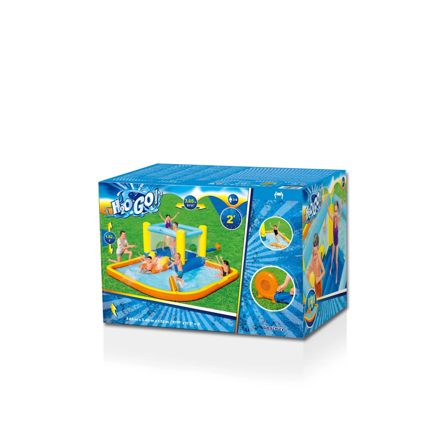 H2O Multicolour Beach Bounce Water Park 4 H2O Multicolour Beach Bounce Water Park - Image 2