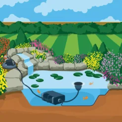 Hozelock Aquaforce Pond Filter System -Outdoor Garden hozelock aquaforce pond filter system5010646052115 01i