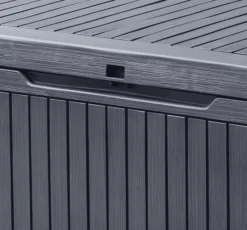 Keter Springwood Plastic Garden Storage Box -Outdoor Garden keter springwood plastic garden storage box7290106930292 39c bq