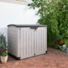 Keter Store-it-out ARC Plastic Garden Storage Box -Outdoor Garden keter store it out arc plastic garden storage box5397007165784 02i bq