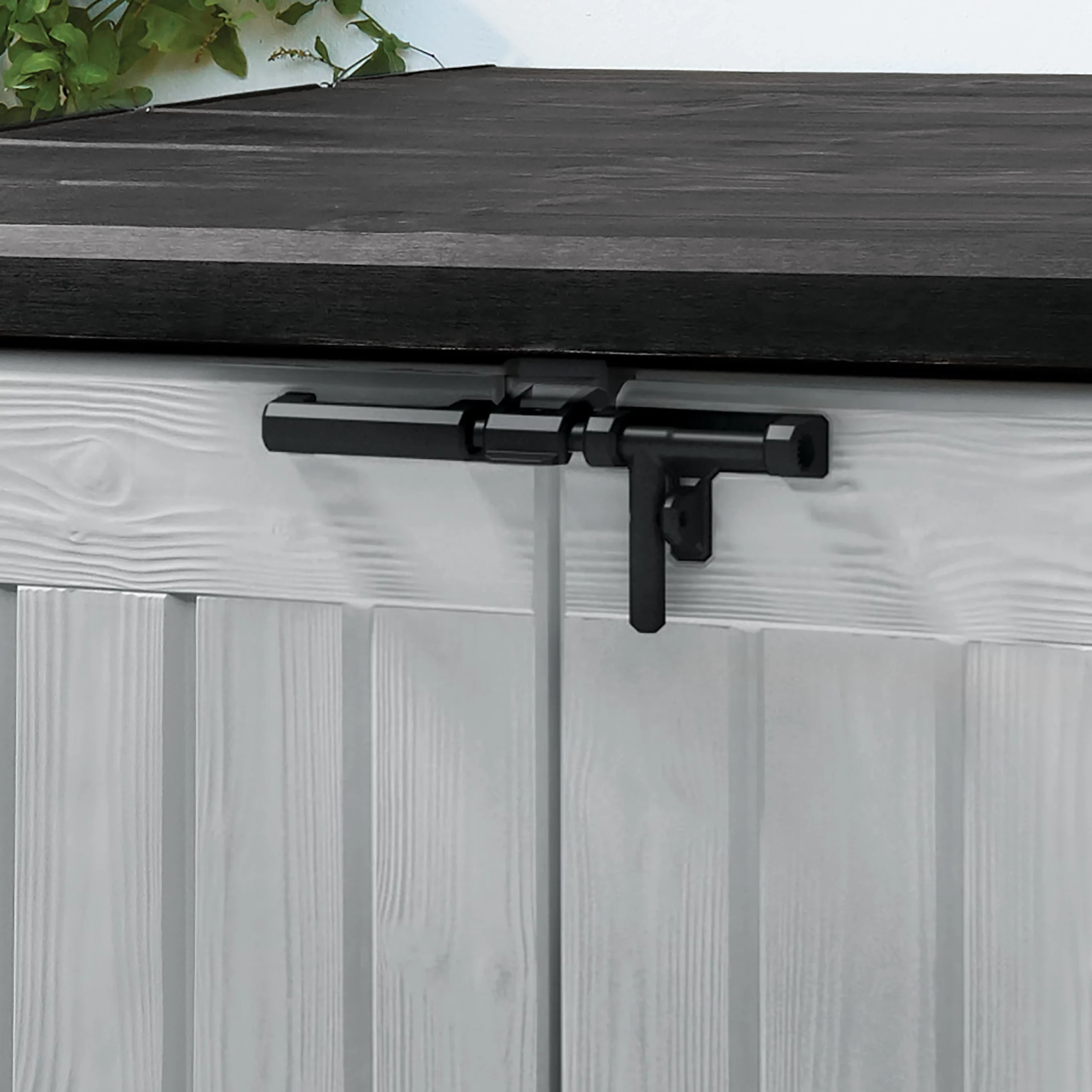 Keter Store It Out Max Wood Effect Garden Storage 1200L 7 Keter Store It Out Max Wood Effect Garden Storage 1200L - Image 5