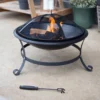 La Hacienda Albion Steel Firepit -Outdoor Garden la hacienda albion steel firepit5055025581657 02i bq