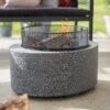 La Hacienda Oval Steel Firepit -Outdoor Garden la hacienda oval steel firepit5055025586102 02i bq
