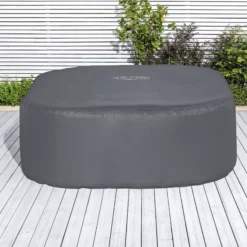 Lay-Z-Spa Grey Square Hot Tub Cover 12 Lay-Z-Spa Grey Square Hot Tub Cover -Outdoor Garden lay z spa grey square hot tub cover6941607321287 01i