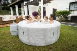 Lay-Z-Spa Zurich 4 Person Inflatable Hot Tub -Outdoor Garden lay z spa zurich 4 person inflatable hot tub6941607312797 01i bq
