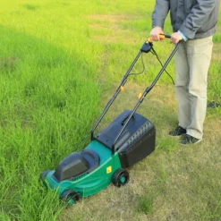 M3E1032G Corded Rotary Lawnmower -Outdoor Garden m3e1032g corded rotary lawnmower5059340239637 03i