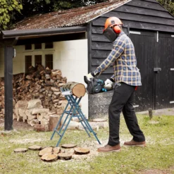 Mac Allister MCSWP40-2 400mm Petrol Chainsaw -Outdoor Garden mac allister mcswp40 2 400mm petrol chainsaw5059340255873 01i