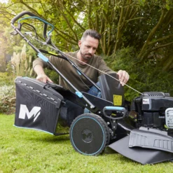 Mac Allister MLMP550SP46-M&S 140cc Petrol Rotary Lawnmower -Outdoor Garden mac allister mlmp550sp46 m s 140cc petrol rotary lawnmower5059340124506 04i