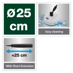 Mac Allister Pressure Washer Brush -Outdoor Garden mac allister pressure washer brush5059340087641 01t