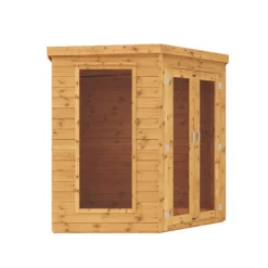 Mercia 11x7 Pent Shiplap Summer House With Double Door 9 Mercia 11x7 Pent Shiplap Summer House With Double Door -Outdoor Garden mercia 11x7 pent shiplap summer house with double door5029442091006 03c BQ
