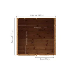 Mercia 4x4 Snug European Softwood Playhouse Assembly Required 14 Mercia 4x4 Snug European Softwood Playhouse Assembly Required -Outdoor Garden mercia 4x4 snug european softwood playhouse assembly required5029442075914 02t bq