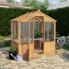 Mercia 4x6 Greenhouse With Flap Vent 2 Mercia 4x6 Greenhouse With Flap Vent -Outdoor Garden mercia 4x6 greenhouse with flap vent5029442087849 01i