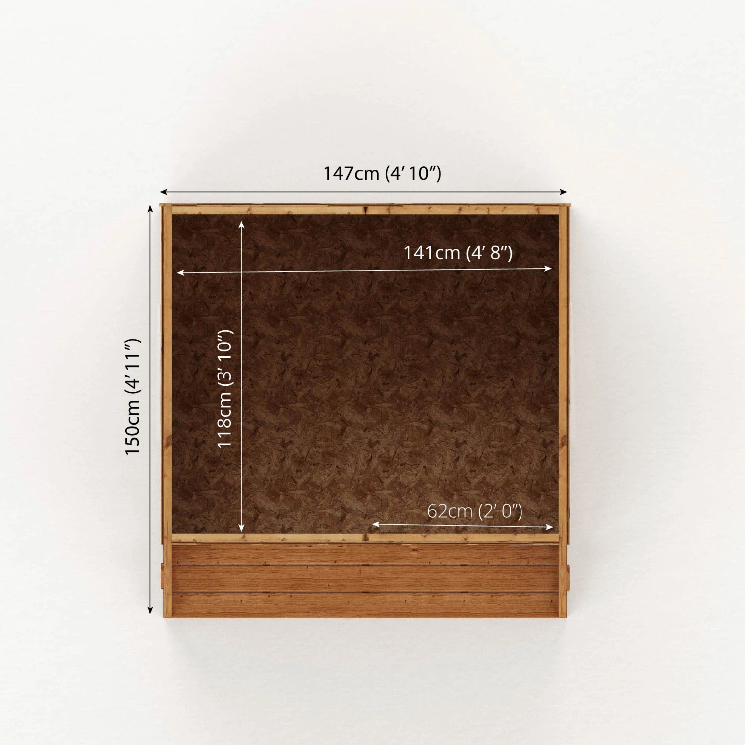 Mercia 5x5 Poppy European Softwood Playhouse Assembly Required 5 Mercia 5x5 Poppy European Softwood Playhouse Assembly Required - Image 3