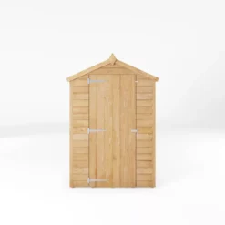 Mercia 6x4 Ft Apex Overlap Wooden 2 Windows Shed With Floor -Outdoor Garden mercia 6x4 ft apex overlap wooden 2 windows shed with floor5029442075099 02c