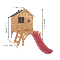 Mercia 8x10 Snug Apex Shiplap Tower Slide Playhouse - Assembly Service Included 8 Mercia 8x10 Snug Apex Shiplap Tower Slide Playhouse - Assembly Service Included -Outdoor Garden mercia 8x10 snug apex shiplap tower slide playhouse assembly service included5029442080819 01t bq