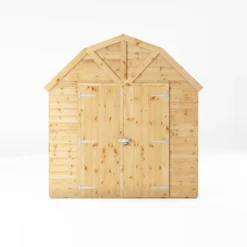Mercia 8x8 Ft Barn Shiplap Wooden 2 Door Shed With Floor -Outdoor Garden mercia 8x8 ft barn shiplap wooden 2 door shed with floor5029442009261 02c