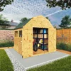 Mercia 8x8 Ft Barn Shiplap Wooden 2 Door Shed With Floor -Outdoor Garden mercia 8x8 ft barn shiplap wooden 2 door shed with floor5029442009261 02i