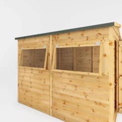 Mercia 8x8 Pent Greenhouse Combi Shed - Assembly Required 15 Mercia 8x8 Pent Greenhouse Combi Shed - Assembly Required -Outdoor Garden mercia 8x8 pent greenhouse combi shed assembly required5029442075655 05c