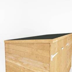 Mercia Solid Wood 3x6 Overlap Pent Bike Store -Outdoor Garden mercia solid wood 3x6 overlap pent bike store5029442089300 04c