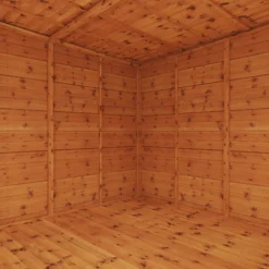 Mercia Summer House 13x9 Ft Pent Shiplap Solid Wood Summer House With Double Door -Outdoor Garden mercia summer house 13x9 ft pent shiplap solid wood summer house with double door5029442002576 05c bq