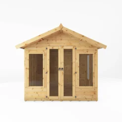 Mercia Sussex 8x6 Ft Apex Shiplap Wooden Summer House With Double Door 12 Mercia Sussex 8x6 Ft Apex Shiplap Wooden Summer House With Double Door -Outdoor Garden mercia sussex 8x6 ft apex shiplap wooden summer house with double door5029442006703 02c