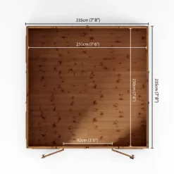 Mercia Sussex 8x8 Ft Apex Shiplap Wooden Summer House With Double Door 19 Mercia Sussex 8x8 Ft Apex Shiplap Wooden Summer House With Double Door -Outdoor Garden mercia sussex 8x8 ft apex shiplap wooden summer house with double door5029442006901 02t