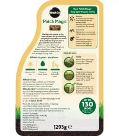 Miracle-Gro Patch Magic Spot Repair 6m² 1.3kg 10 Miracle-Gro Patch Magic Spot Repair 6m² 1.3kg -Outdoor Garden miracle gro patch magic spot repair 6m 1 3kg5010272090611 04c bq