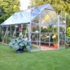 Palram Balance Silver 8x12 Greenhouse -Outdoor Garden palram balance silver 8x12 greenhouse7290103111465 03i bq
