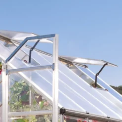 Palram Balance Silver 8x12 Greenhouse -Outdoor Garden palram balance silver 8x12 greenhouse7290103111465 37c