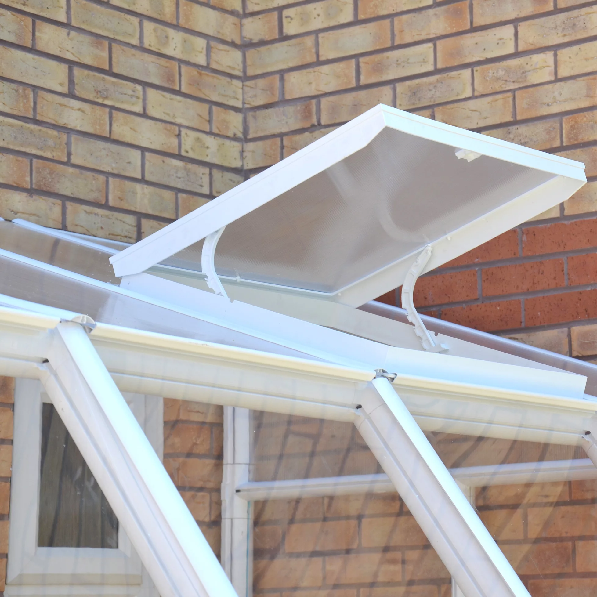 Palram - Canopia 6X12 Barn Plastic Sun Room - Base Not Included 5 Palram - Canopia 6X12 Barn Plastic Sun Room - Base Not Included - Image 3