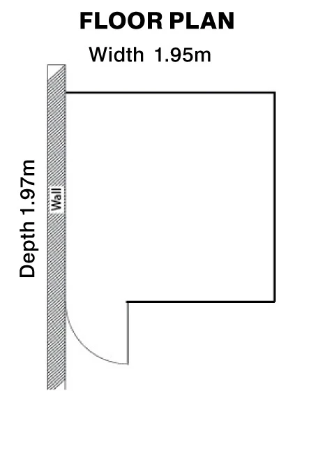 Palram - Canopia 6X6 Barn Plastic Sun Room - Base Not Included 7 Palram - Canopia 6X6 Barn Plastic Sun Room - Base Not Included - Image 5