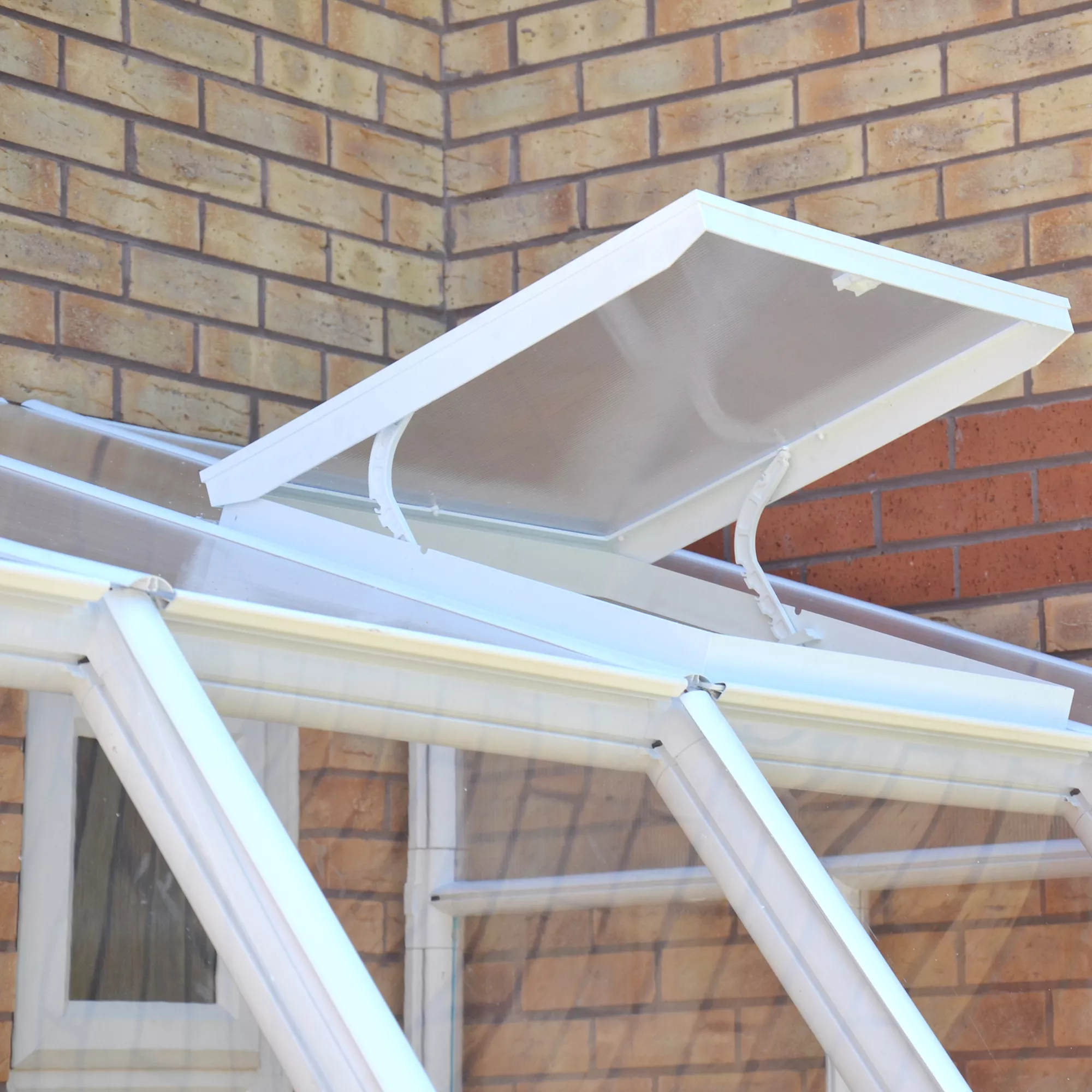 Palram - Canopia 6X6 Barn Plastic Sun Room - Base Not Included 5 Palram - Canopia 6X6 Barn Plastic Sun Room - Base Not Included - Image 3