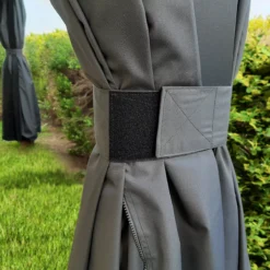 Palram - Canopia Dallas Grey Polyester (PES) Gazebo Curtain, Pack Of 4 (L)2120mm (W)4090mm 12 Palram - Canopia Dallas Grey Polyester (PES) Gazebo Curtain, Pack Of 4 (L)2120mm (W)4090mm -Outdoor Garden palram canopia dallas grey polyester pes gazebo curtain pack of 4 l 2120mm w 4090mm7290108602678 02i