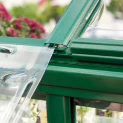 Palram - Canopia Harmony Green 6x10 Greenhouse -Outdoor Garden palram canopia harmony green 6x10 greenhouse7290103110871 04i bq
