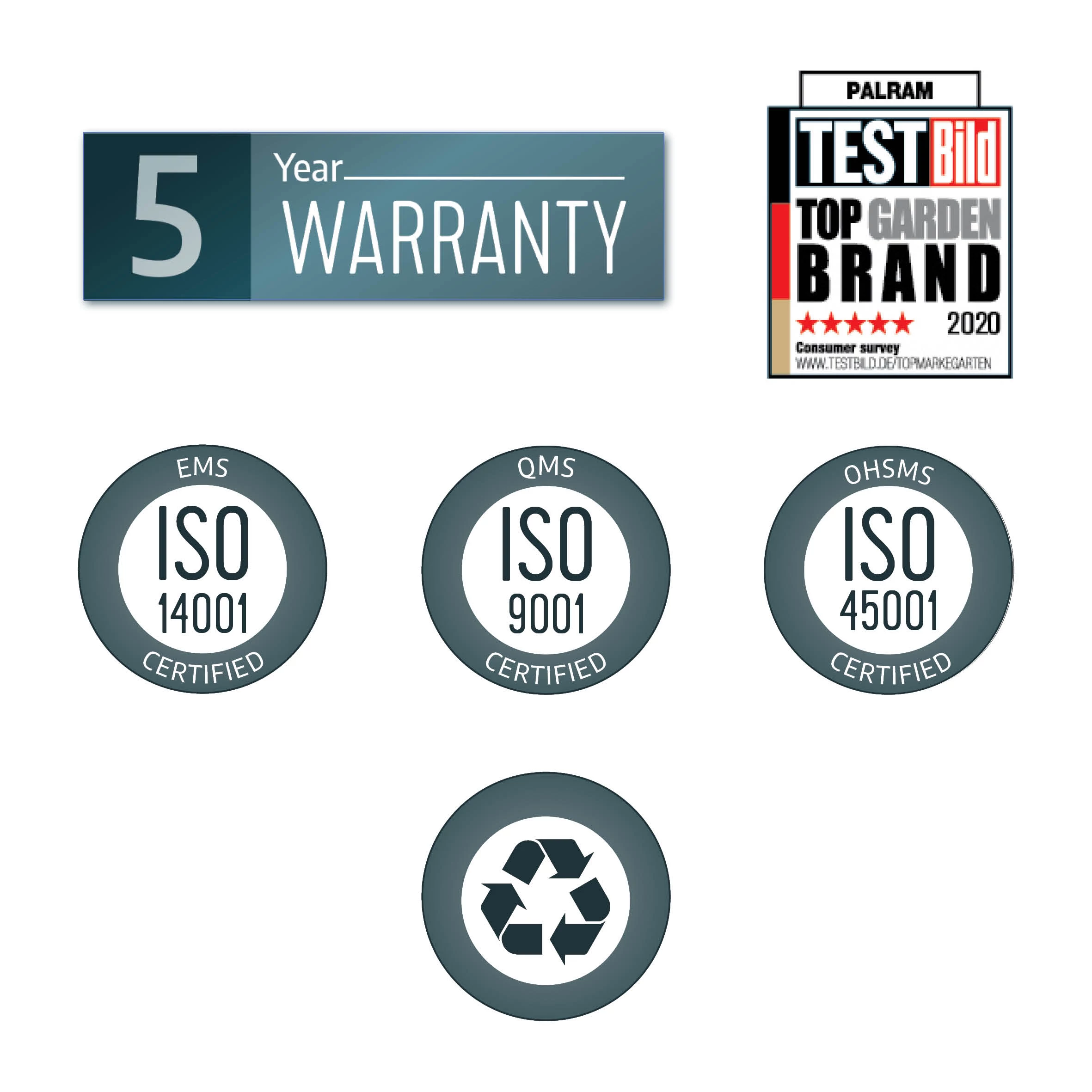 Palram - Canopia Harmony Grey 6X6 Greenhouse 10 Palram - Canopia Harmony Grey 6X6 Greenhouse - Image 8