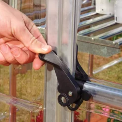 Palram - Canopia Harmony Silver 6x10 Greenhouse -Outdoor Garden palram canopia harmony silver 6x10 greenhouse7290103110840 03i bq