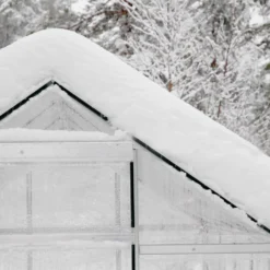 Palram - Canopia Harmony Silver 6x10 Greenhouse -Outdoor Garden palram canopia harmony silver 6x10 greenhouse7290103110840 05i bq