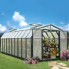 Palram - Canopia Hobby Gardner Green 8x20 Greenhouse -Outdoor Garden palram canopia hobby gardner green 8x20 greenhouse7290103121686 01i bq
