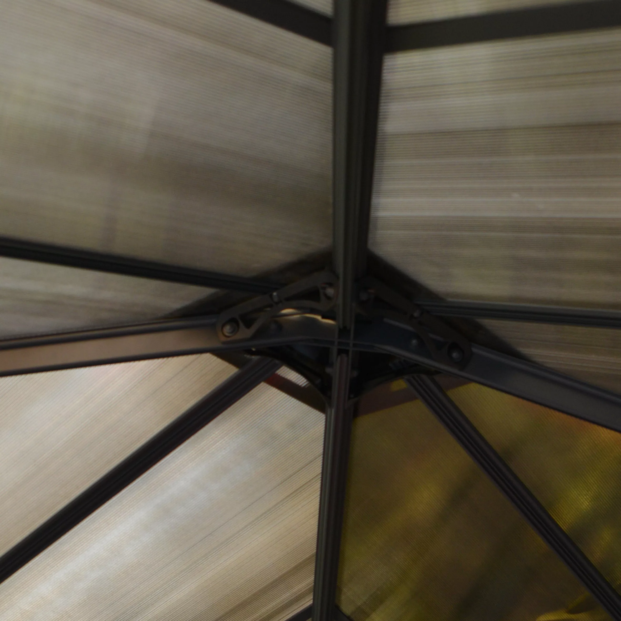 Palram - Canopia Ledro Grey Rectangular Gazebo, (W)3.6m (D)3.6m - Assembly Required 7 Palram - Canopia Ledro Grey Rectangular Gazebo, (W)3.6m (D)3.6m - Assembly Required - Image 5