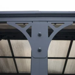 Palram - Canopia Martinique Grey Rectangular Gazebo, (W)4.93m (D)3.59m - Assembly Required 15 Palram - Canopia Martinique Grey Rectangular Gazebo, (W)4.93m (D)3.59m - Assembly Required -Outdoor Garden palram canopia martinique grey rectangular gazebo w 4 93m d 3 59m assembly required7290108136234 07i bq